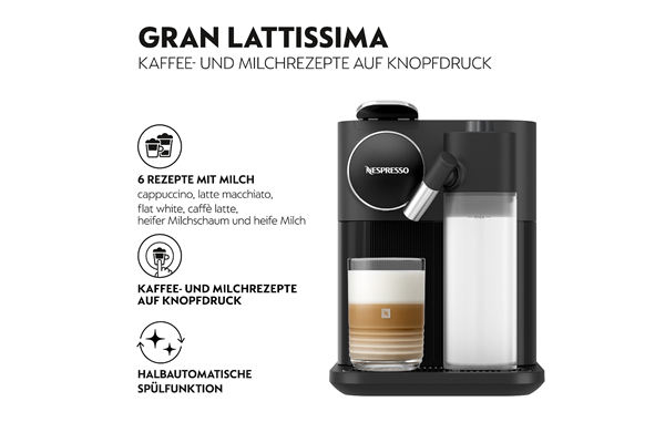 Nespresso DeLonghi EN 640.B Nespresso Latissima