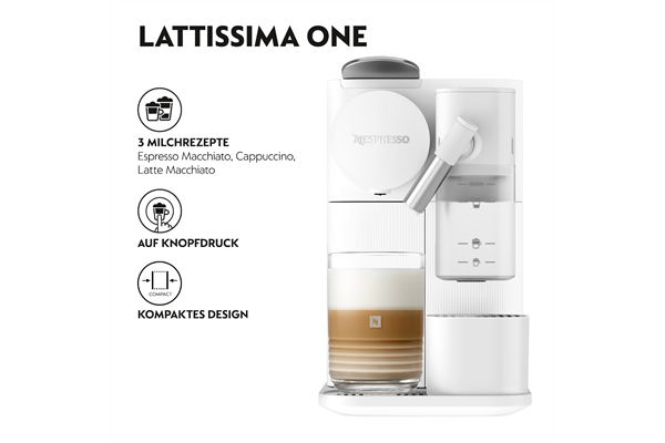 Nespresso DeLonghi EN 510.W Nespresso Lattissima One