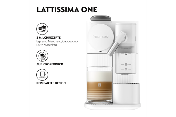 Nespresso DeLonghi EN 510.W Nespresso Lattissima One
