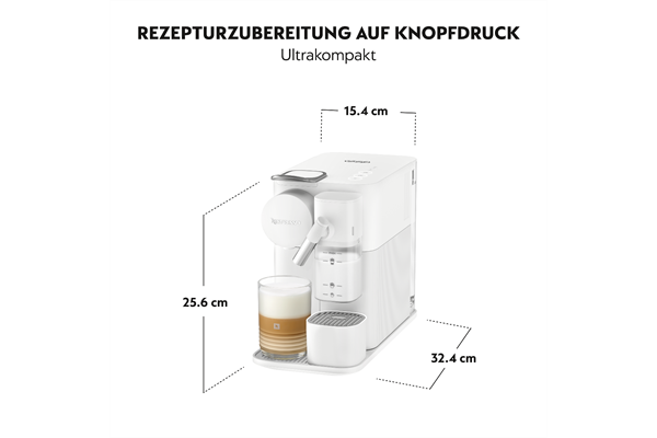Nespresso DeLonghi EN 510.W Nespresso Lattissima One