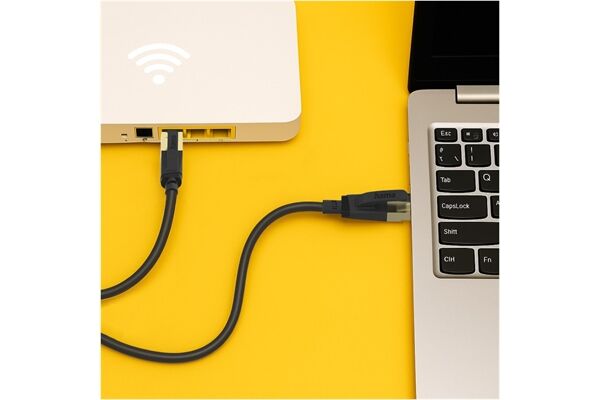 Hama CAT-8 Netzwerkkabel S/FTP (5m)