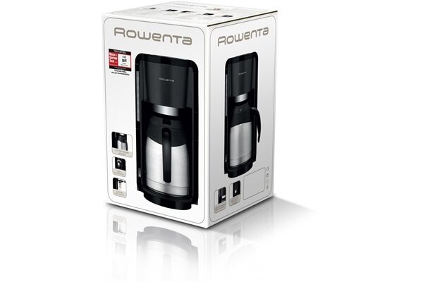 Rowenta CT3818 Schwarz-Edelstahl