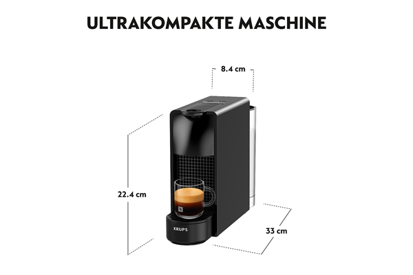 Nespresso Krups XN1108 Essenza Mini Schwarz