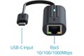 Rapoo USB-C>Gigabit LAN Adapter