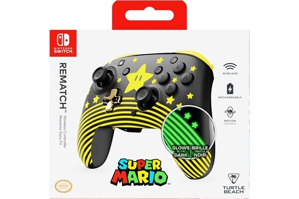 Turtle Beach NSW Rematch Super Mario Star