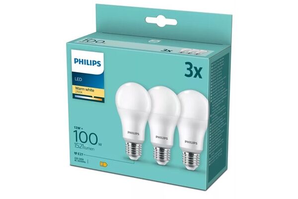 Philips LED 100W A67 E27 WW FR ND 3PF/6
