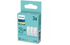 Philips LED 25W G9 WW ND 3PF/6 DISC (schwarz)