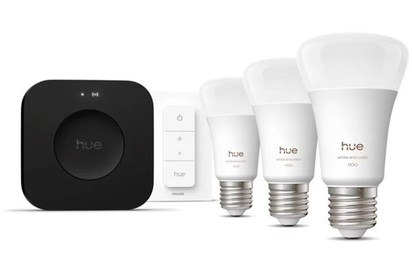 hue White & Col. Amb. E27 3er