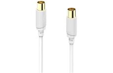 Hama Antennen-Kabel 120dB (10m) (weiss)