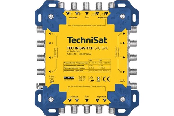 Technisat TECHNISWITCH 5/8 G/K inkl. NT