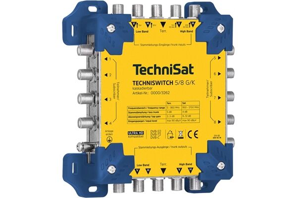 Technisat TECHNISWITCH 5/8 G/K inkl. NT