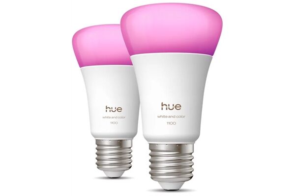 hue White & Col. Amb. E27 1100 2er
