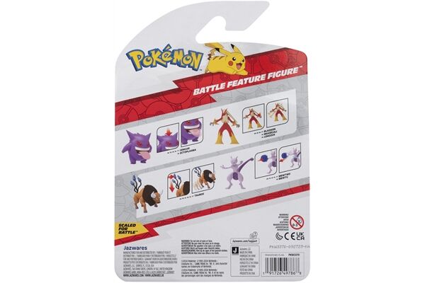 JAZWARES Battle Feature Figur Mewtu