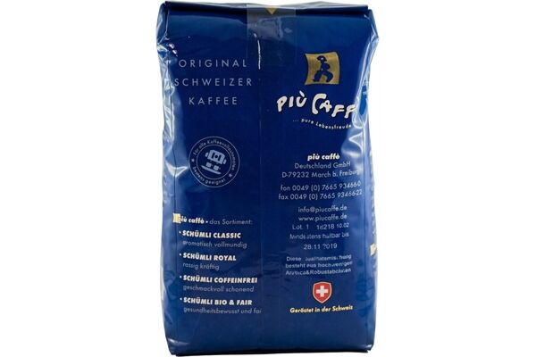 Piu Caffe Schümli Classic (1000g)