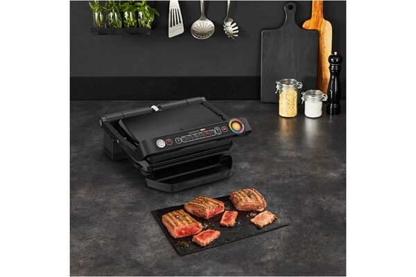 Tefal GC7148 OptiGrill+ Snacking&Bakin Schwarz