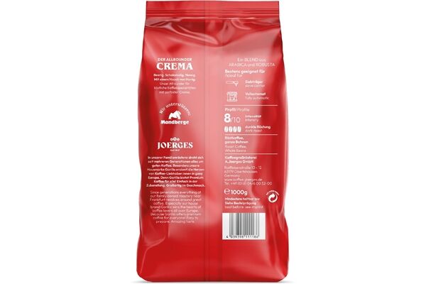 JOERGES Gorilla Es. Super Bar Crema (1000g)