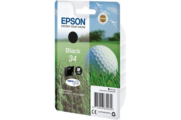 Epson T3461 BK 34 Schwarz