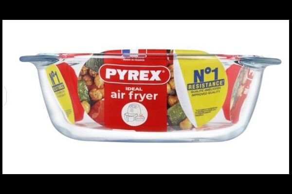 PYREX Air Fryer Glasform rund