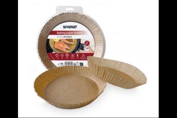 SCANPART Heißluftfritteusenpapier 20 cm rund 100 St.
