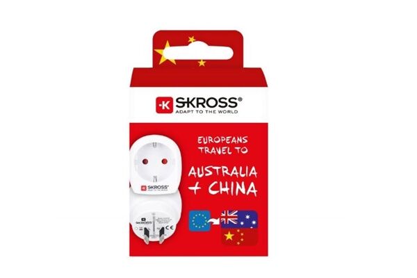 Skross 186711 WORLD ADAP EUROPE TO AUS/CHI Weis