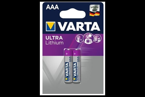 Varta 6103 Ultra Lithium Micro 2er Blister