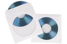 Hama 62671 CD-ROM Papierhüllen 5 Weis 50 Stüc