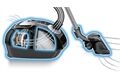 Siemens VSZ4GMJUBi Schwarz-Silber MK