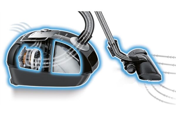 Siemens VSZ4GMJUBi Schwarz-Silber MK