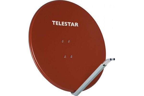 Telestar Profirapid 65 mit Adapter Ziegelrot