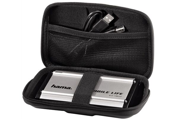Hama 84113 2.5 HDD-CASE EVA Schwarz
