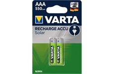 Varta Recharge ACCU Solar AAA 550mAh 2-er