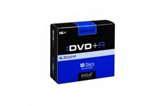 Intenso DVD+R 4,7GB 10er Slimcase 16x 10 Stück