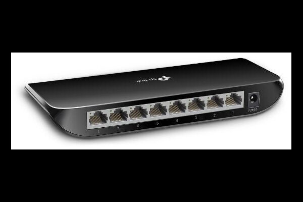TP-Link TL-SG1008D v7 8-Port-Gigabit-Swit Schwar