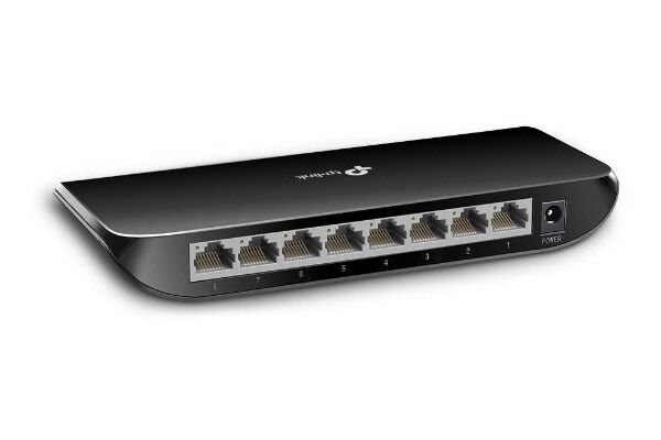 TP-Link TL-SG1008D v7 8-Port-Gigabit-Swit Schwar