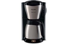 Philips HD7548/20 Gaia Therm Schwarz-Edelstahl