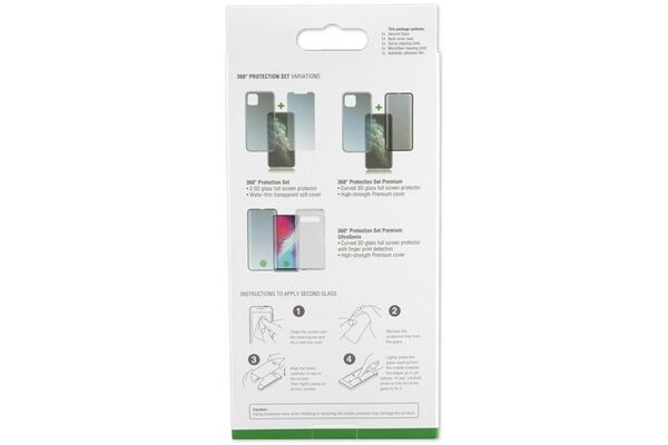 4SMARTS 360° Premium Protect Set UltraSonix für Galaxy S21