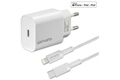 4SMARTS Schnelllade-Set (20W) inkl. Lightning Kabel