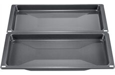 Bosch HEZ530000 - 2 Universalpfannen (schwarz)