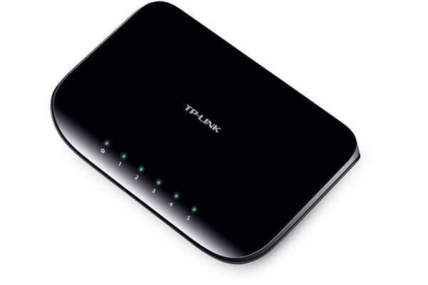 TP-Link TL-SG1005D 5-Port Gigabit Switch Schwarz