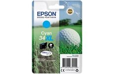 Epson Golf ball Singlepack Cyan 34XL DURABrite Ult