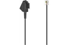 Hama TAE-F-St.>Modular-St. 6p4c (10m) (schwarz)
