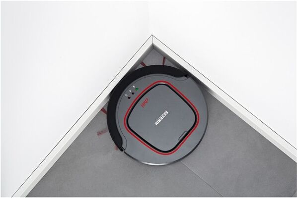 Severin RB 7025 chill Platingrau-Granatrot