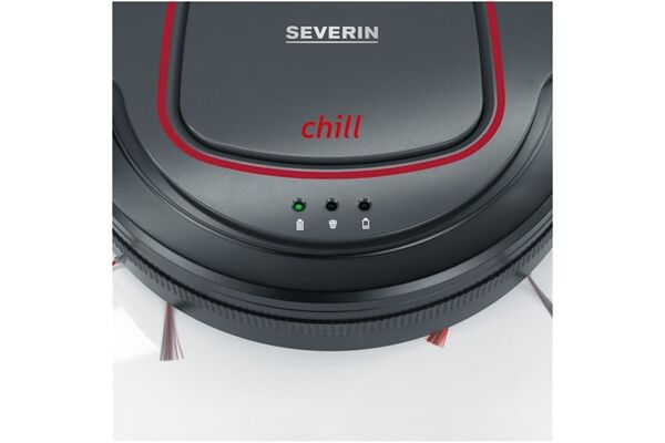 Severin RB 7025 chill Platingrau-Granatrot