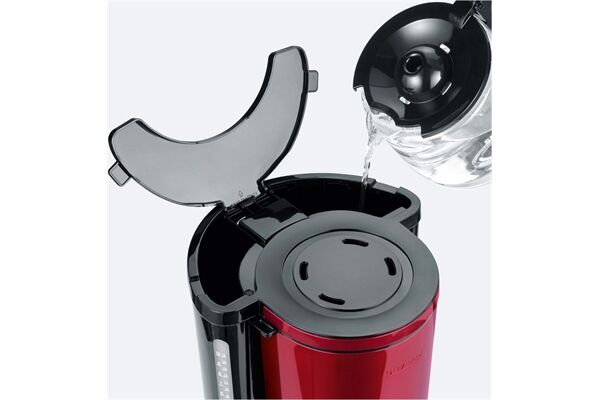 Severin KA 4817 Rotmetallic-Schwarz