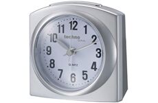Technoline Quarzwecker Modell L Silber