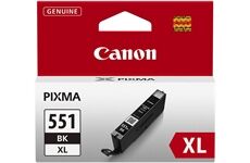 Canon CLI-551 BK XL Schwarz (schwarz)