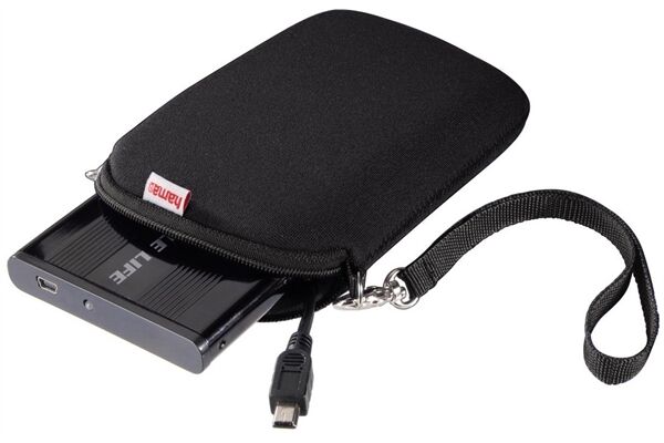 Hama 95505 2.5HDD-COVER NEOP. Schwarz