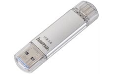 Hama C-Laeta Type-C (128GB) (silber)