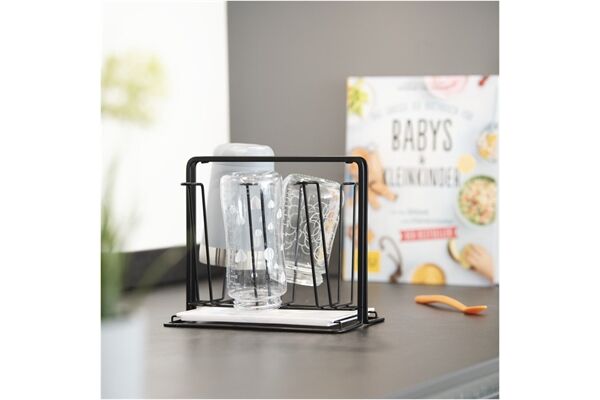 Xavax Abtropfgestell mit Flaschenhalter