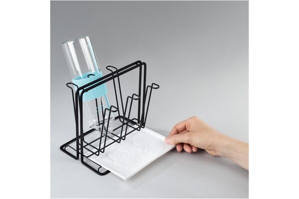 Xavax Abtropfgestell mit Flaschenhalter